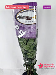 Rosas Roja Et. Morada